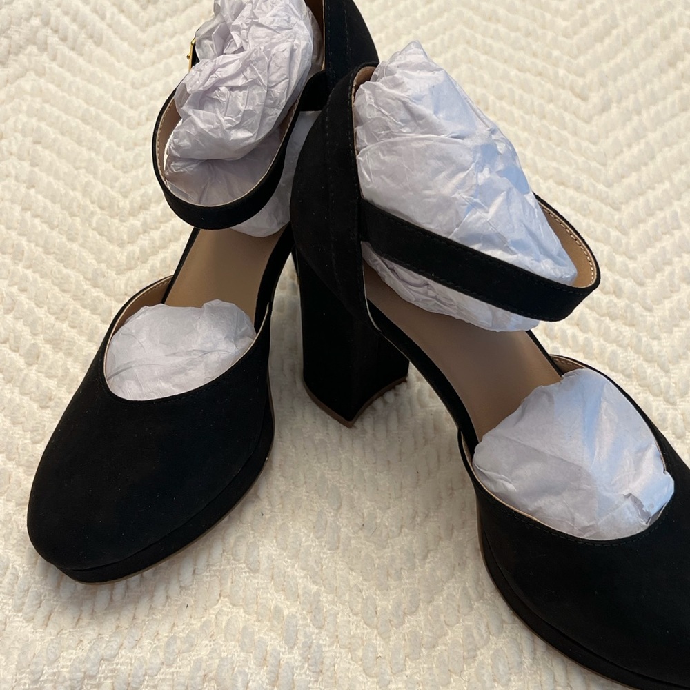 Loft Ankle Strap Platform Heels